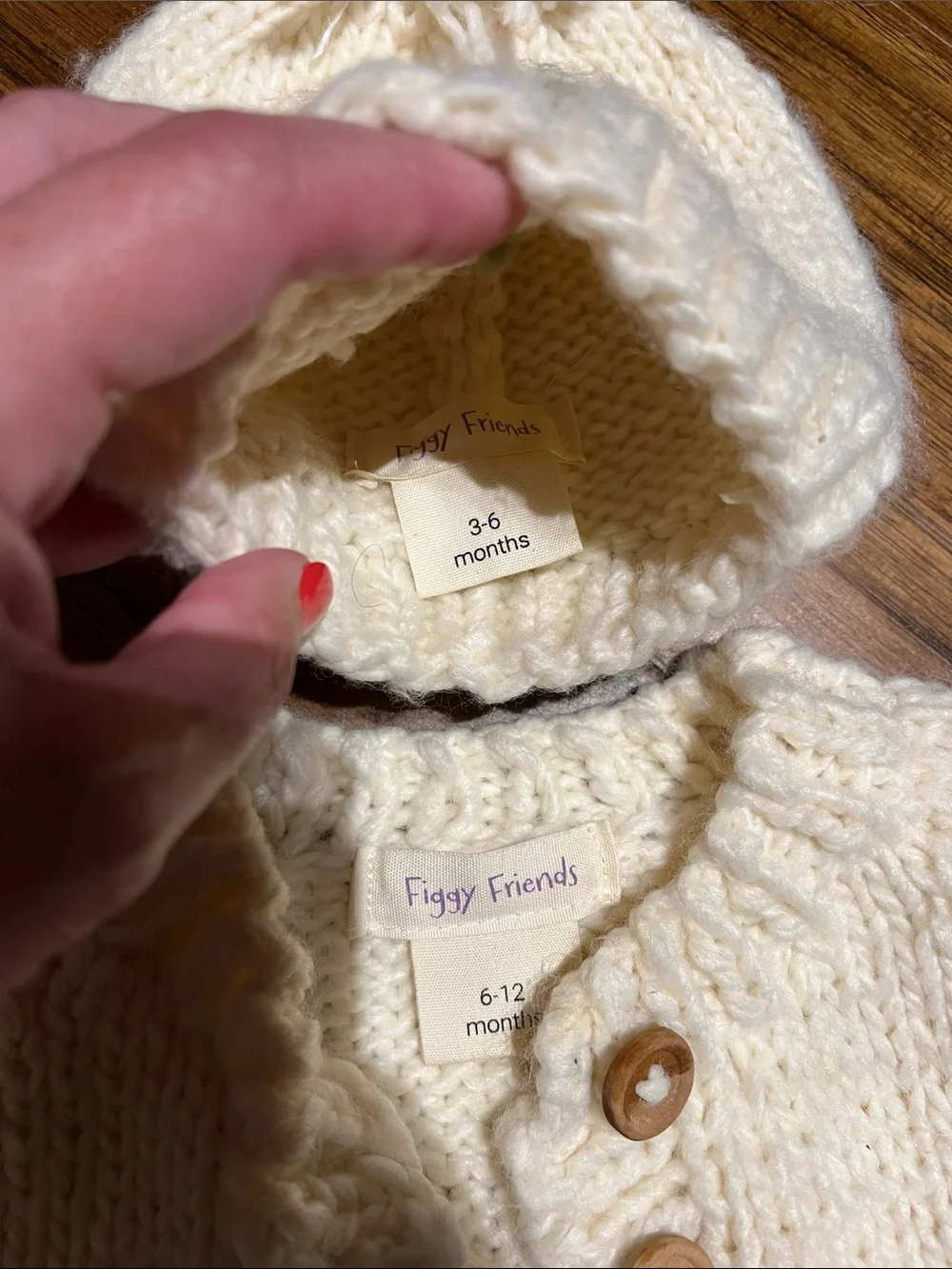 Baby sweater/hat set